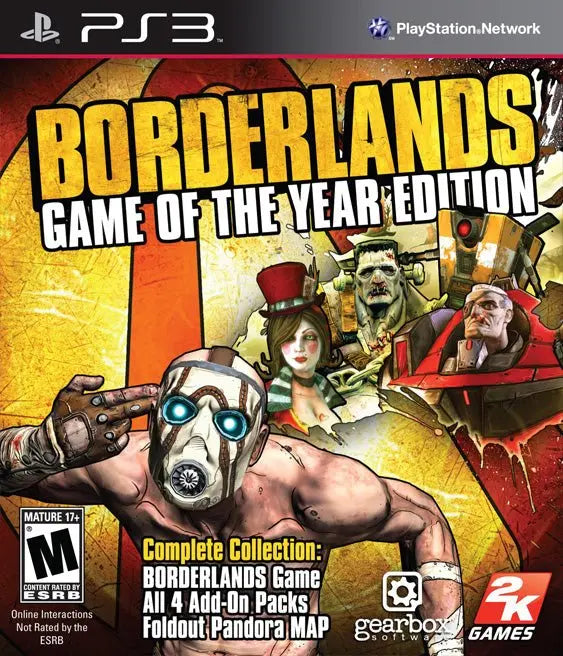 Borderlands GOTY Ps3 Mídia Digital