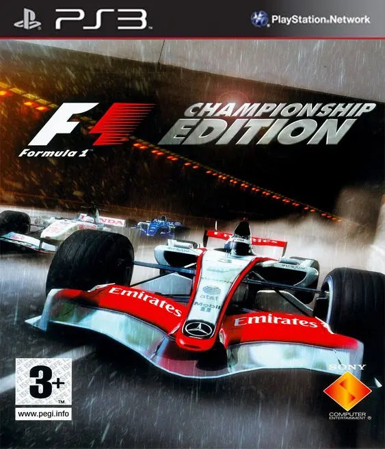 Formula One Championship Edition Pt-Br (Dublado Pt-Pt) Ps3 Mídia Digital