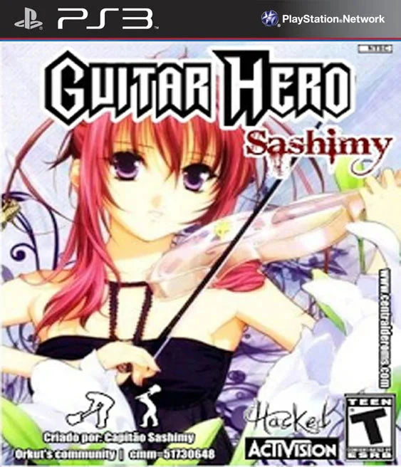 Guitar Hero Sashimy 2x1 Ps3 - Midia Digital