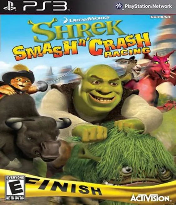 Shrek Smash n' Crash Racing Ps3 Mídia Digital