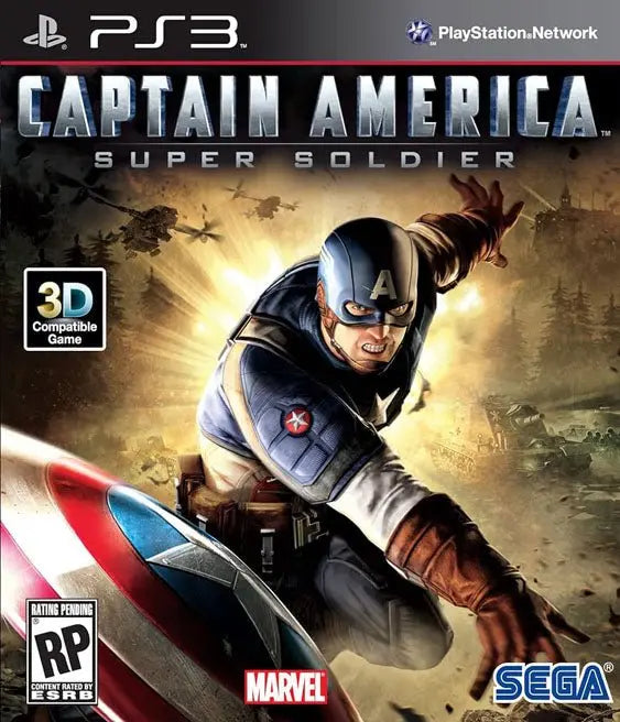 Captain America Super Soldier Pt-Br Ps3 Mídia Digital