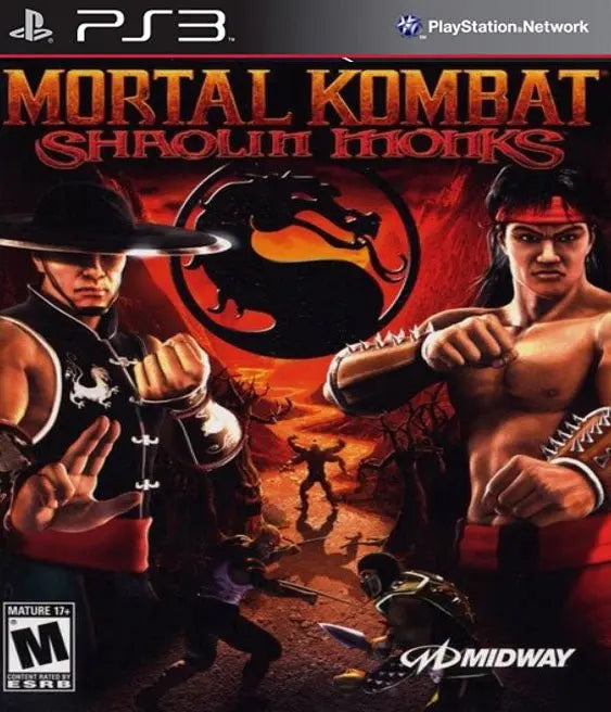 Mortal Kombat Shaolin Monks Pt-Br Ps3 Mídia Digital