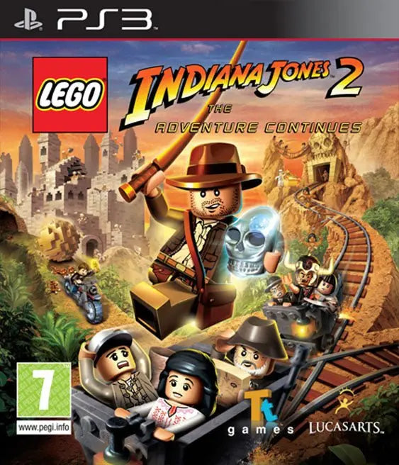 Lego Indiana Jones 2 Ps3 Mídia Digital