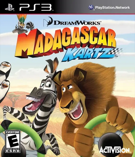 Madagascar Kartz Ps3 Mídia Digital