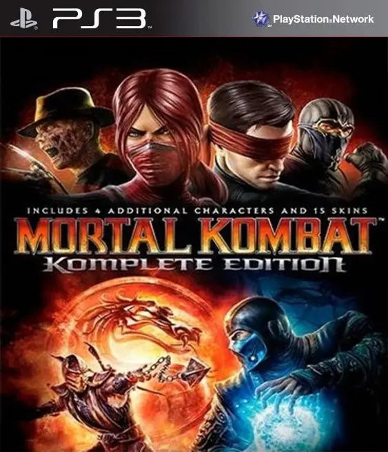 Mortal Kombat 9 Komplete Edition Pt-Br Ps3 Mídia Digital
