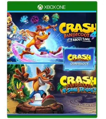 Crash Bandicoot - Pacote Quadrilogia – Xbox One e Xbox Series X|S Digital