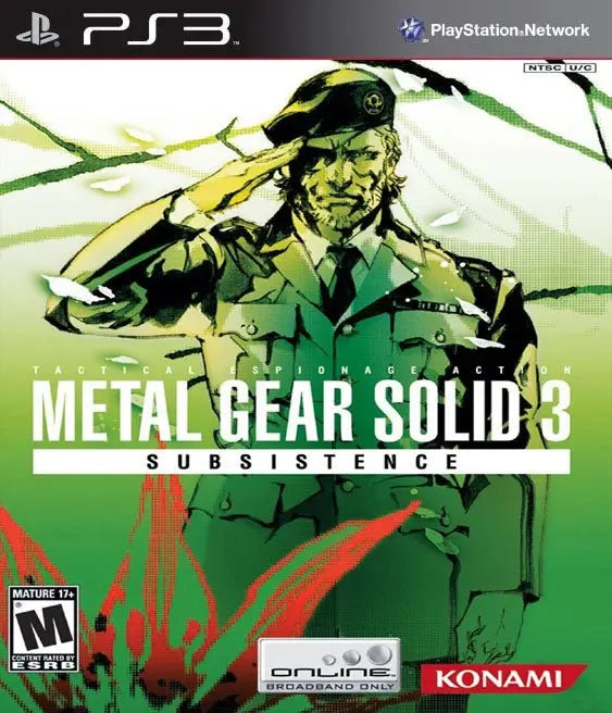 Metal Gear Solid 3 Subsistence Pt-Br