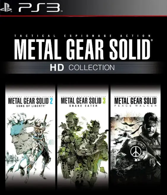 Metal Gear Solid HD Collection Ps3 Mídia Digital
