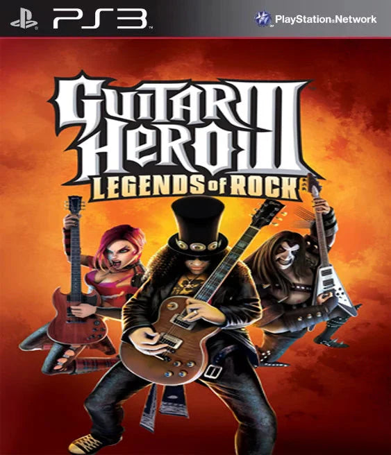 Guitar Hero III Legends of Rock Ps3 - Midia Digital