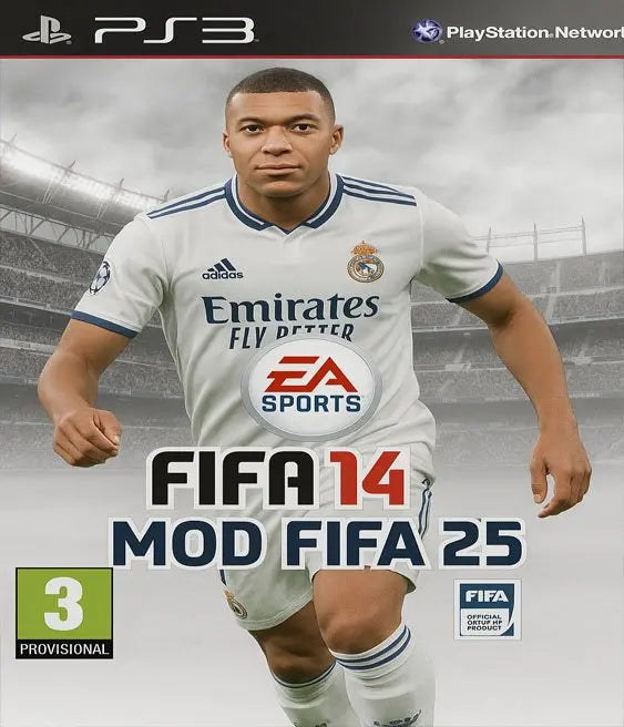 FIFA 14 MOD FIFA 25 Ps3 Mídia Digital