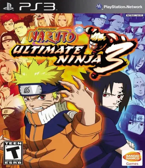Naruto Ultimate Ninja 3 Ps3 Mídia Digital