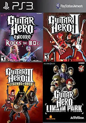 Guitar Hero 4 Em 1 Ps3- Midia Digital