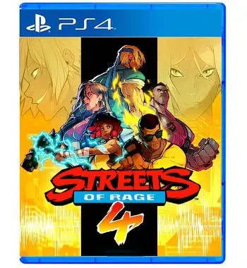 Streets Of Rage 4 PS4 midia digital